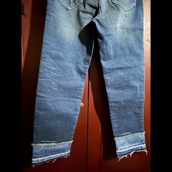 Able Elena Skinny Straight Leg Released Hem Ankle Denim Jeans Size 26 - NWT - Picture 13 of 16